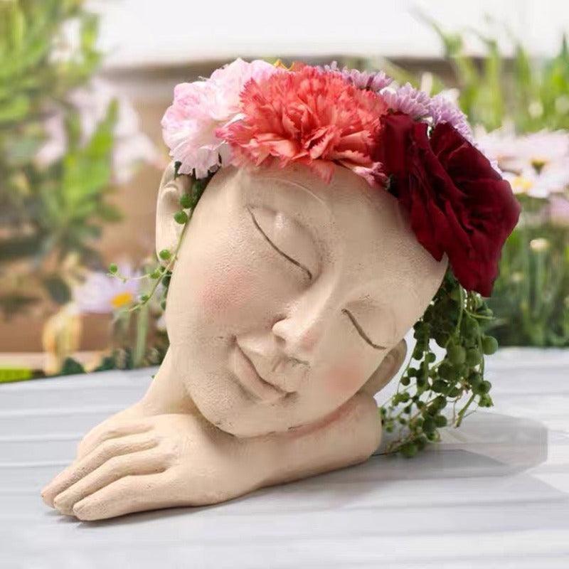Jardinière murale « Héra endormie »