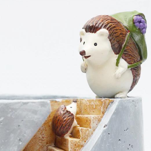 Tiergeheime Haus-Pflanztopf