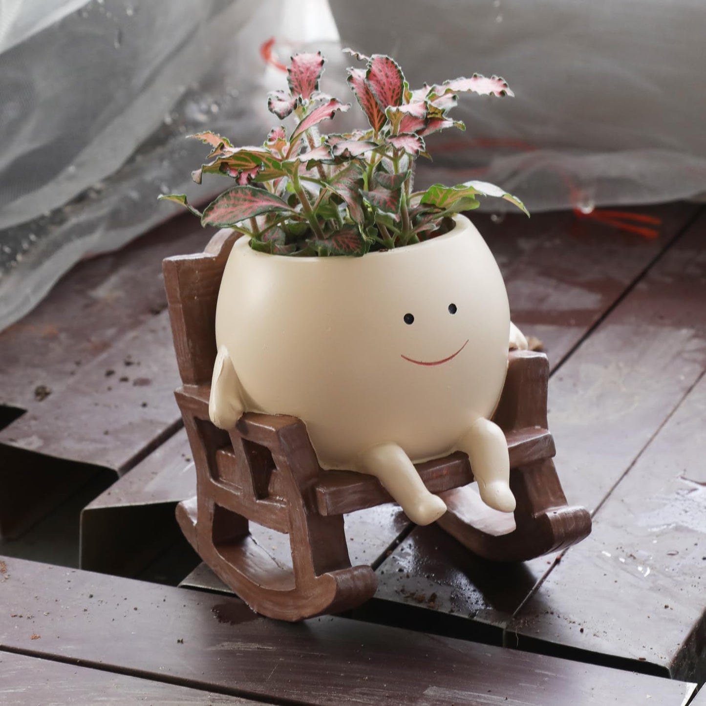 Smiley-Gesicht Pflanztopf