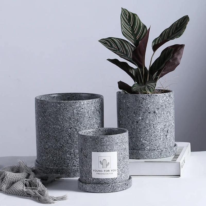 Collection de vases et jardinières Hudson